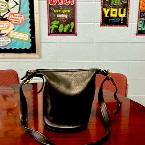 Coach leather purse